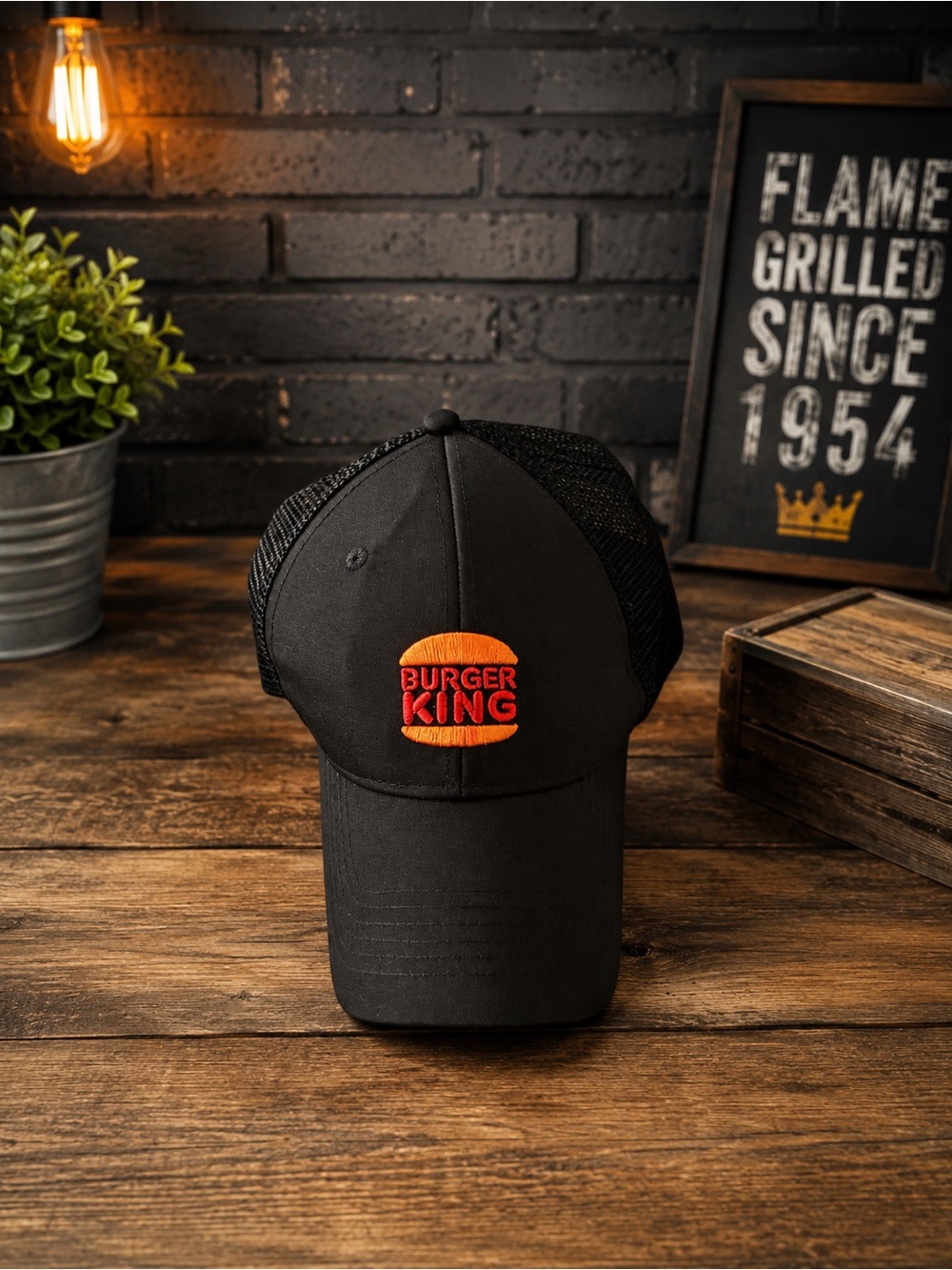🍔 Official Burger King Trucker Cap